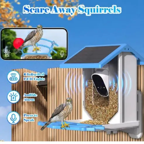Bird Feeder Solar With Camera