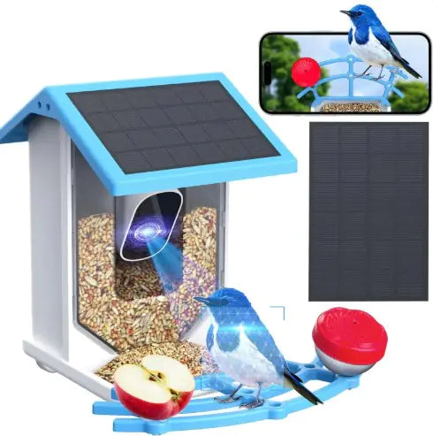 Bird Feeder Solar With Camera
