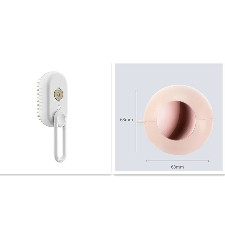 Steamy Pet Grooming Brush